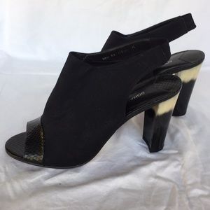 Donald Pliner Mink Stretch Sling Sandals